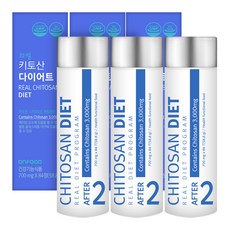 온푸드 리얼 키토산 다이어트, 3개, 84정