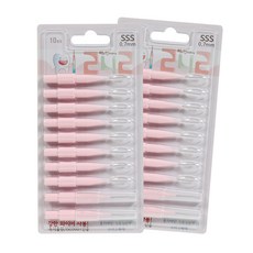 242 I型牙間刷 SSS, 10入, 2個