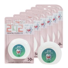 242 一般牙線 無香, 6入, 1個