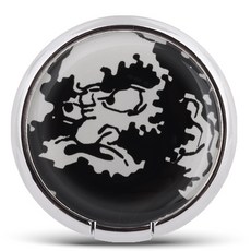 인투엠 야광 별자리 스마트링 달마대사, 실버, 1개, 1개