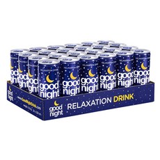 굿 나이트 탄산음료, 250ml, 24개
