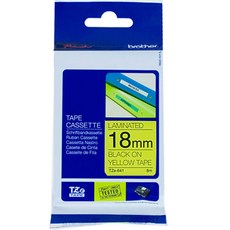 TZeTAPE 標籤帶 TZe-641, 寬度 18mm, 1個, 黑色 + 黃色, 18mm