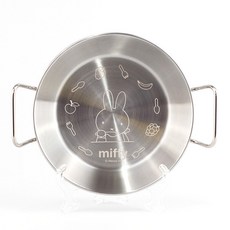 KitchenU 米菲兔不鏽鋼碗 200mm, 混色, 1入