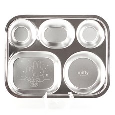 Kitchen U Miffy Sten 盤子 5, 混色, 1入