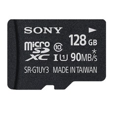 소니 마이크로SD 메모리카드 Class10 UY SR-G1UY3A, 128GB, 1개
