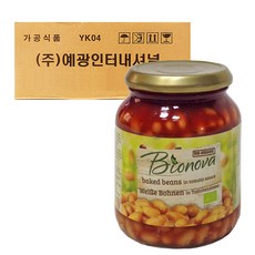 Bionova 茄汁焗豆罐頭, 340克, 6件