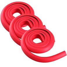 Coco 泡棉安全防撞角, 紅色, 3入