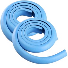 Coco 優質邊緣防撞條, 藍色, 2入