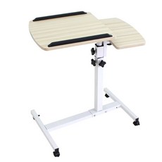 바른자세 사이드 노트북 테이블, 메이플 화이트