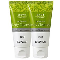 풀라무 EM 여행용 바디클렌져, 50ml, 2개입