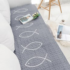 Apoa Room 魚印花絎縫沙發墊