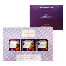 에그리시칠리아 포도즙으로 만든 마멀레이드 선물세트 + 쇼핑백, 1.08kg, 1세트