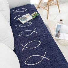 Apoa Room 魚印花絎縫沙發墊