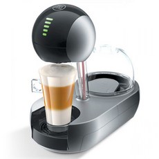 네스카페 스텔리아 돌체구스토 캡슐커피머신 다크실버, 9773