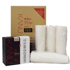 KANU 迷你哥倫比亞深焙100T + 紙杯100p咖啡組, 900mg, 100入, 1盒
