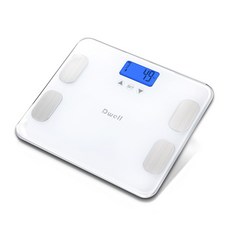 디웰 체지방 체중계, DW-bs 1658, 화이트, 1개