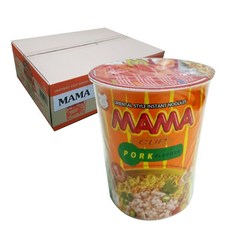 MAMA 豬肉風味杯麵 70g, 12個