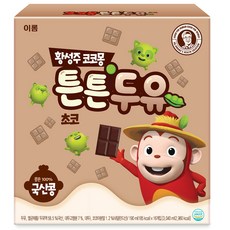 이롬 황성주 코코몽 튼튼두유 초코, 190ml, 16개