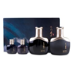 Sooryehan 秀雅韓 男士臉部乳液 140ml+保濕水 140ml+乳液 30ml+保濕水 30ml組, 樹液 140ml + 乳液 140ml + 樹液（贈品）30ml + 乳液（贈品）30ml, 1套