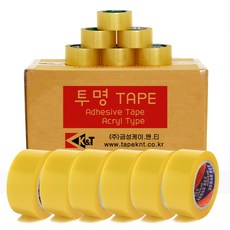 OPP 膠帶重包裝 48mm x 40m, 透明度, 12 件