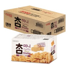 크라운 참미니 치즈 크래커, 60g, 16개