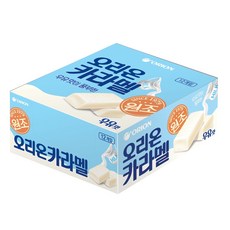 오리온 카라멜 우유맛, 50g, 12개