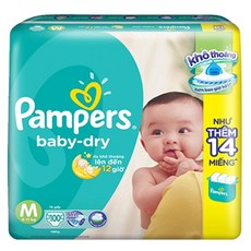 팸퍼스 베이비드라이 밴드형 기저귀 남여공용, 3단계, 100매