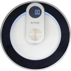 듀플렉스 백라이트 디지털 원형 체중계, DP-5508BS, 혼합색상, 1개