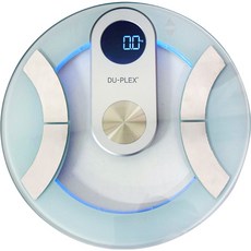 듀플렉스 백라이트 체지방 원형 체중계, DP-6608BFS, 혼합 색상, 1개