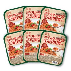 골목기사식당 참치김치덮밥소스, 220g, 6개