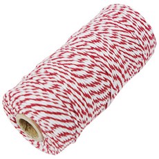 Tinapicnic 麻繩禮品包裝繩, 紅色, 1個