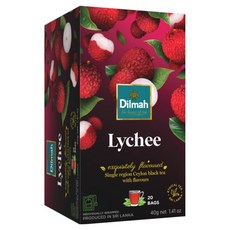 Dilmah 帝瑪 水果茶包 荔枝風味, 2g, 20入