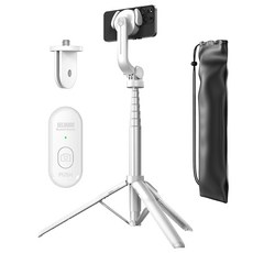 셀루미 N52 강력 마그네틱 맥세이프 스마트폰 셀카봉 화이트 155cm, SEL-MGS1550M(화이트), 1개