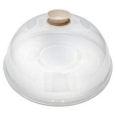 HICKIES 圓頂微波加熱蓋 淺褐色 PP塑膠, 1個