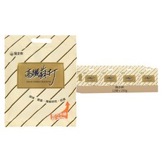 掬水軒 高纖蘇打餅 奶素, 250g, 12袋