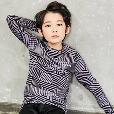 블루웨일 아동 코르드 언더웜레이어 기모내복 상의