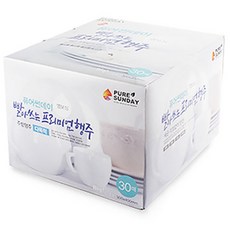 Sunwoo Land 優質可水洗抹布, 30枚入, 1個