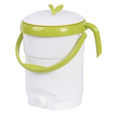 센스 STORYG 밀폐형 리프 음식물 쓰레기통, 그린