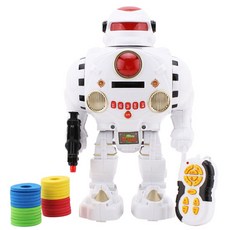 토이코코리아 적외선 무선 조정 파워캅 우주경찰로봇, 혼합 색상, 1개