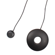 준앤컴퍼니 자석타이백 메탈링, 블랙, 1개