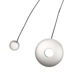 준앤컴퍼니 자석타이백 메탈링, 실버, 1개