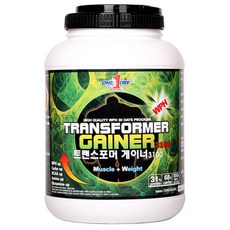 ONE DAY NUTRITION Transformer Gainer 3100健身保健品, 3kg, 1罐