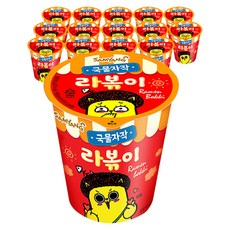삼양 국물자작 라볶이 소컵라면 65g, 15개