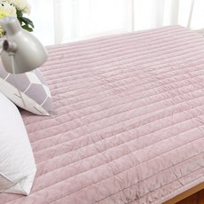 Apoa Room 素色棉天鵝絨墊, 粉色的