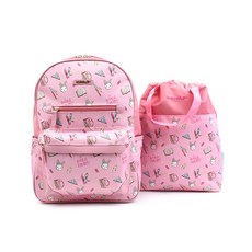 Momo Allie Laura Allie 鞋子背包套組 MA0561 粉色