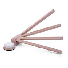 YEEUN 吸附式4層多用途抹布毛巾架, 粉色的, 1個