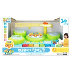 미미월드 놀이친구 뽀로로 아기전자드럼, 1개