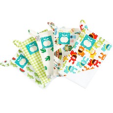 Coney Island 男童拼接圖案印花掛繩毛巾組, 1套