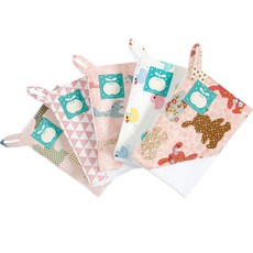 Coney Island 女童拼接圖案印花掛繩毛巾組, 1套