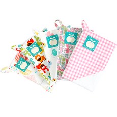 Coney Island 女童拼接圖案印花掛繩毛巾組, 1組